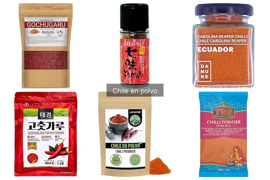 Comparativa de Marcas de Chile en Polvo para tu Cocina