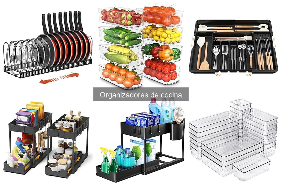 Comparativa de organizadores de cocina: mejores marcas y precios
