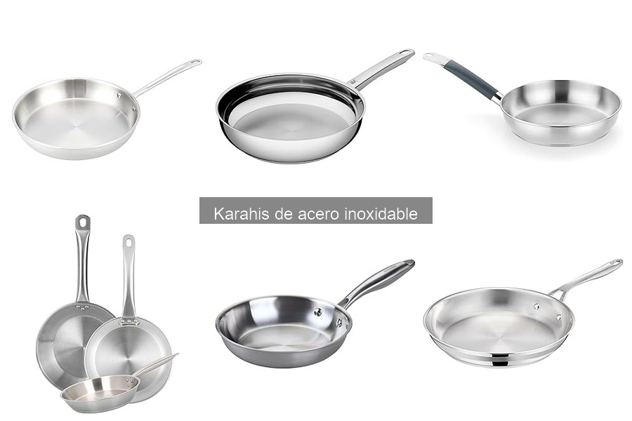 Comparativa de precios de karahis de acero inoxidable