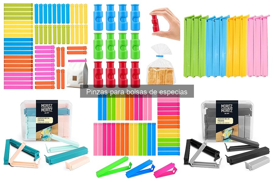 Comparativa de Precios de Pinzas para Bolsas de Especias
