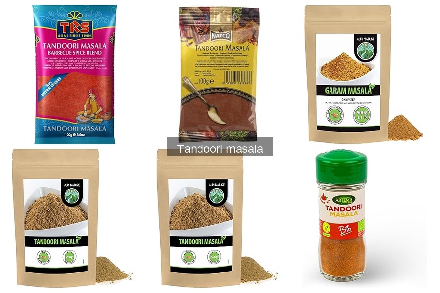 Comparativa de precios Tandoori Masala en varias tiendas