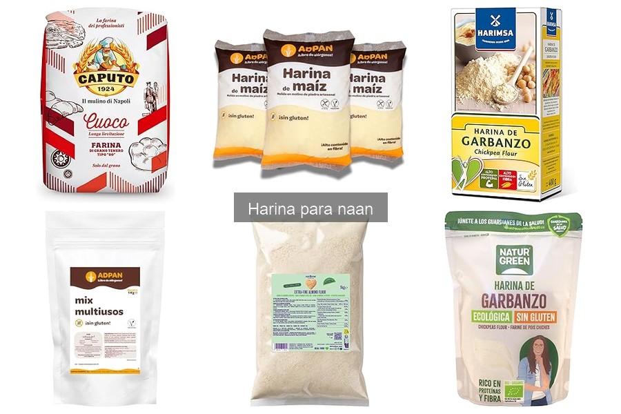 Comparativa: Harina de Trigo vs. Harina para Naan