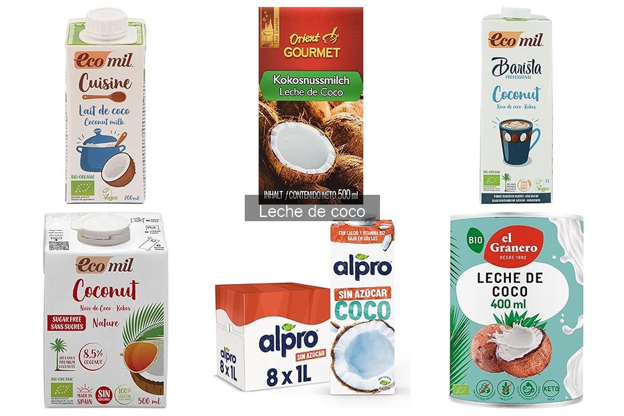 Comparativa: Leche de Coco en Lata vs. en Cartón