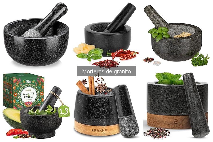 Comparativa: Morteros de Granito vs Cerámica, ¿Cuál Elegir?