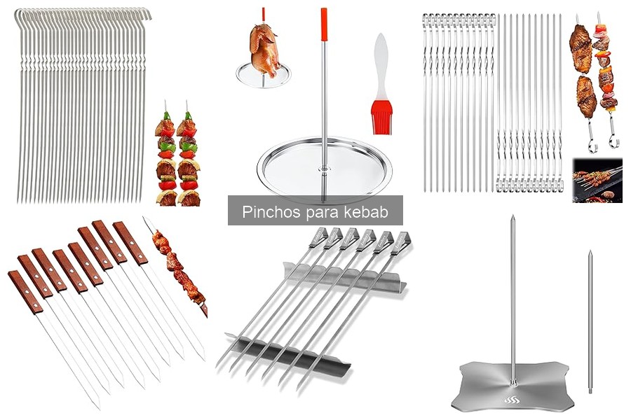 Comparativa: Pinchos de Metal vs. Bamboo para Kebab