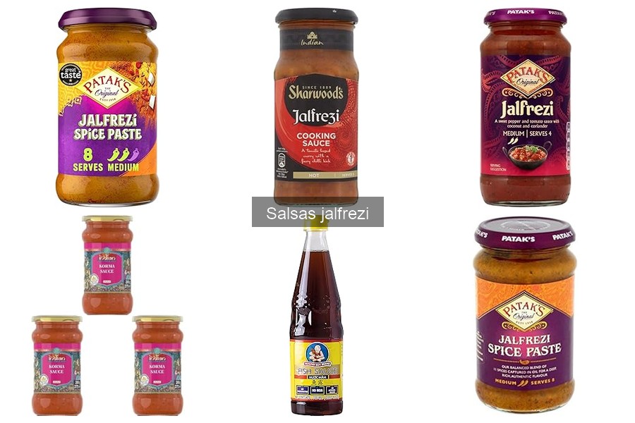 Comparativa: Salsa Jalfrezi vs Salsa de Curry