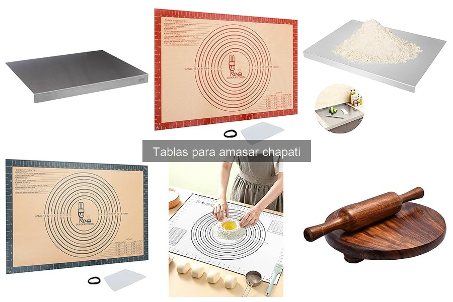 Comparativa: Tablas de Madera vs. Plástico para Amasar Chapati