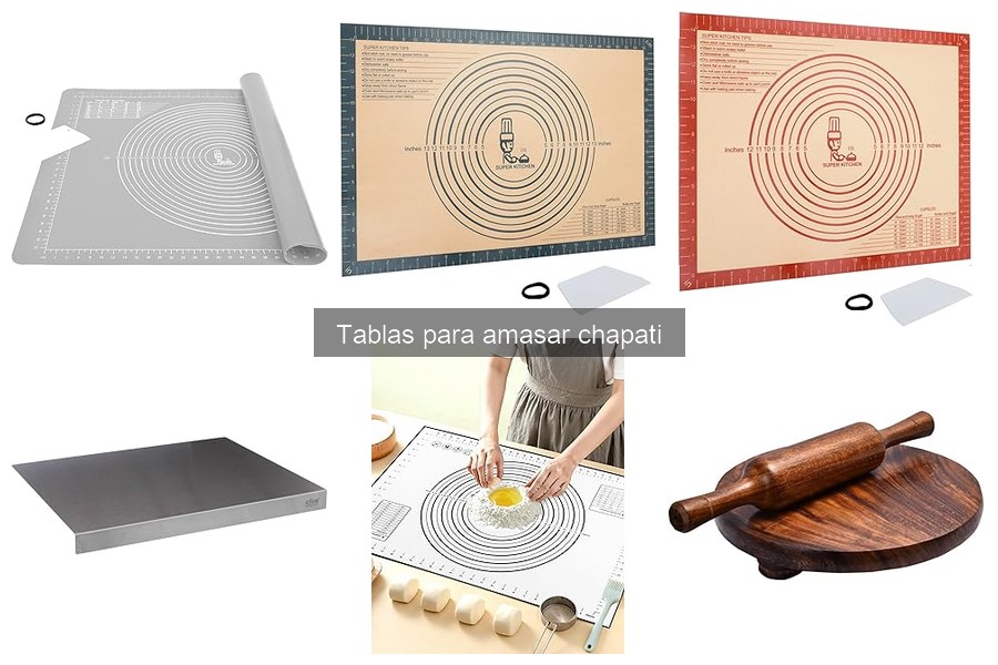Comparativa: Tablas para Amasar Chapati vs. Mesas de Cocina