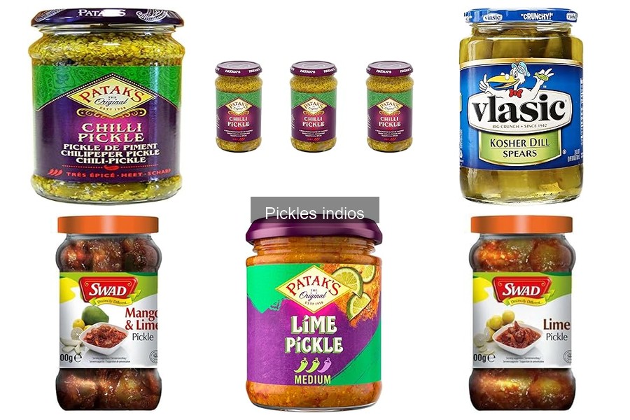 Compra pickles indios en línea: Guía completa y marcas
