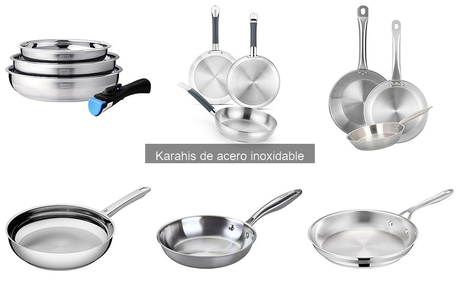 Consejos para cocinar con karahi de acero inoxidable