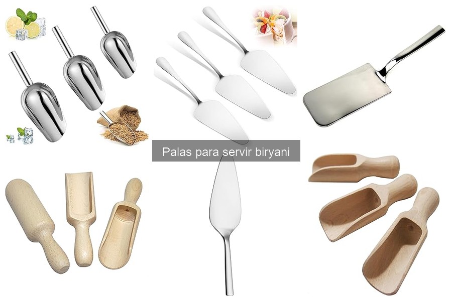 Consejos para Usar una Pala para Servir Biryani