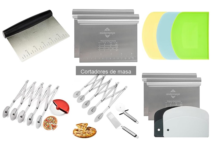 Cortadores de masa recomendados para hacer panes específicos