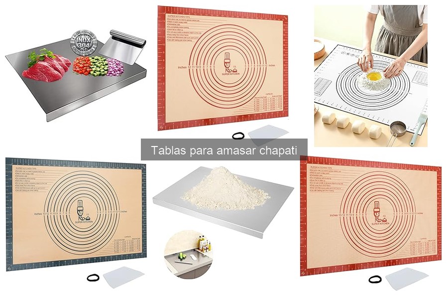 ¿Cuánto cuesta una tabla para amasar chapati? Precios y comparativas