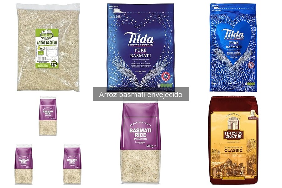 ¿Debo enjuagar el arroz basmati envejecido antes de cocinar?