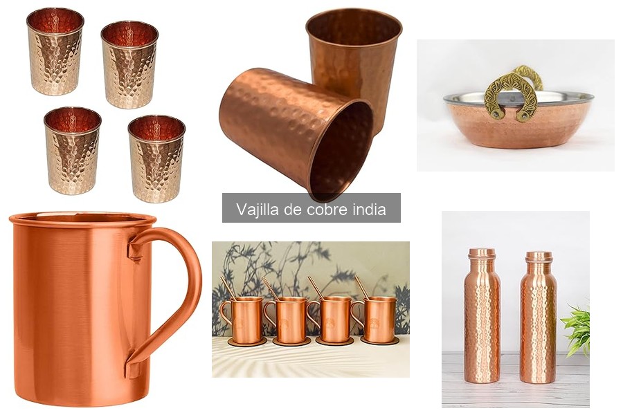 Deliciosas recetas indias en vajilla de cobre