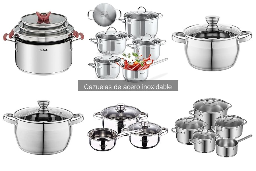 Descubre las cazuelas de acero inoxidable y sus beneficios