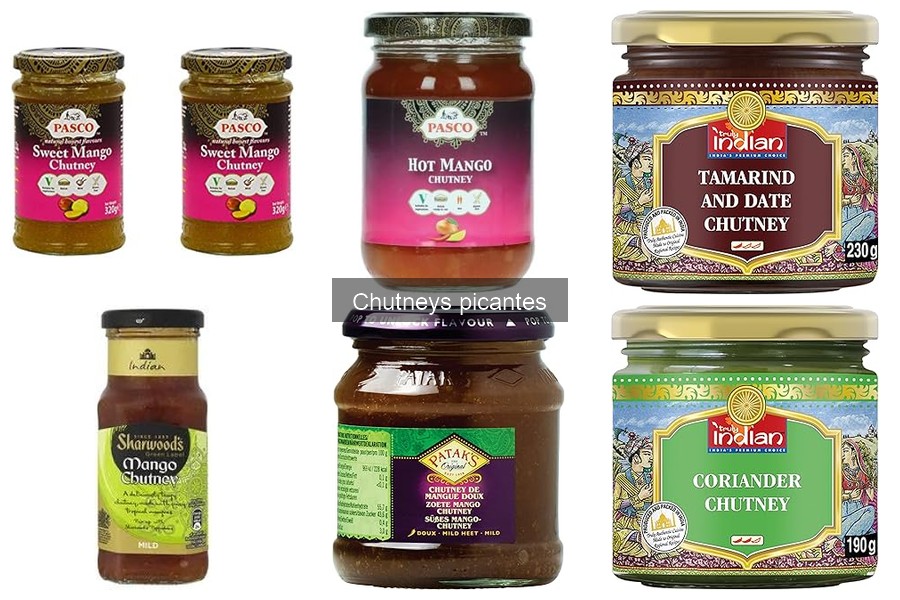Descubre los Tipos de Chutneys Picantes y sus Usos