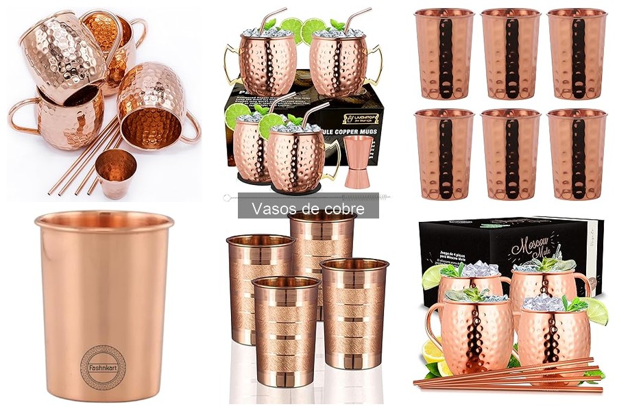 Descubre los Tipos de Vasos de Cobre para tus Bebidas