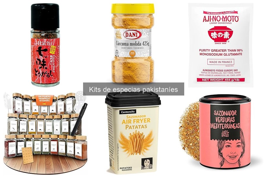 Descubre qué incluye un kit de especias pakistaníes