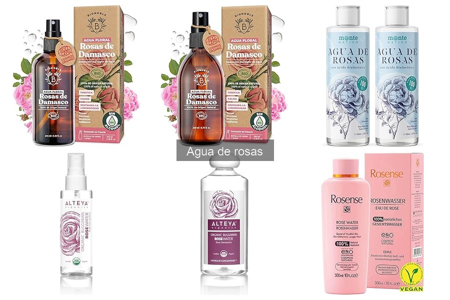 Diferencias entre agua de rosas y aguas florales