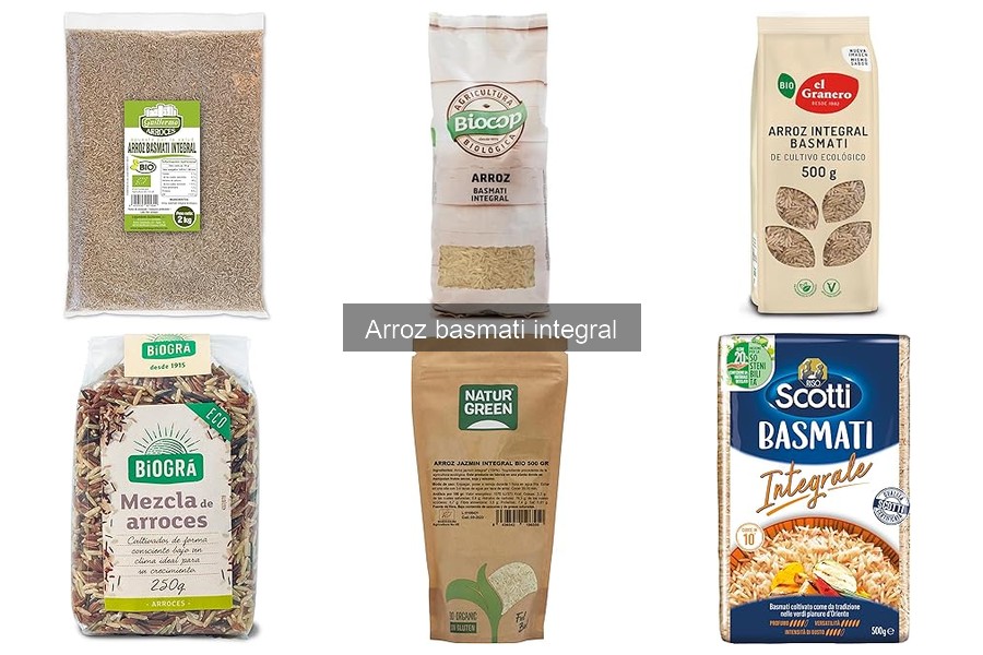 Diferencias entre arroz basmati integral y otros arroces