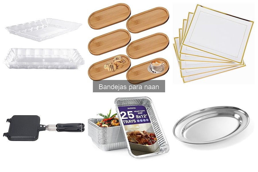 Diferencias entre bandejas para naan y utensilios de cocina
