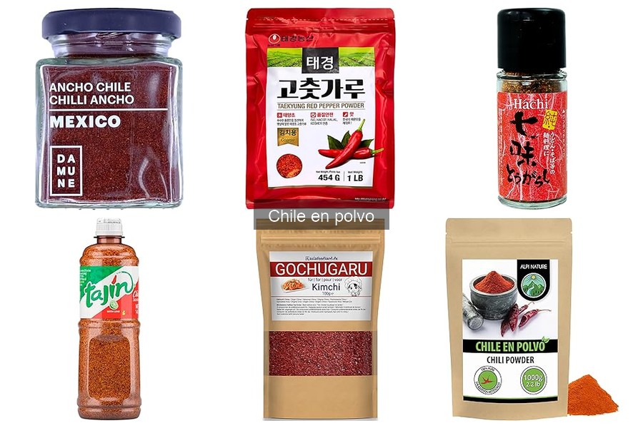 Diferencias entre chile en polvo y otros tipos de chiles