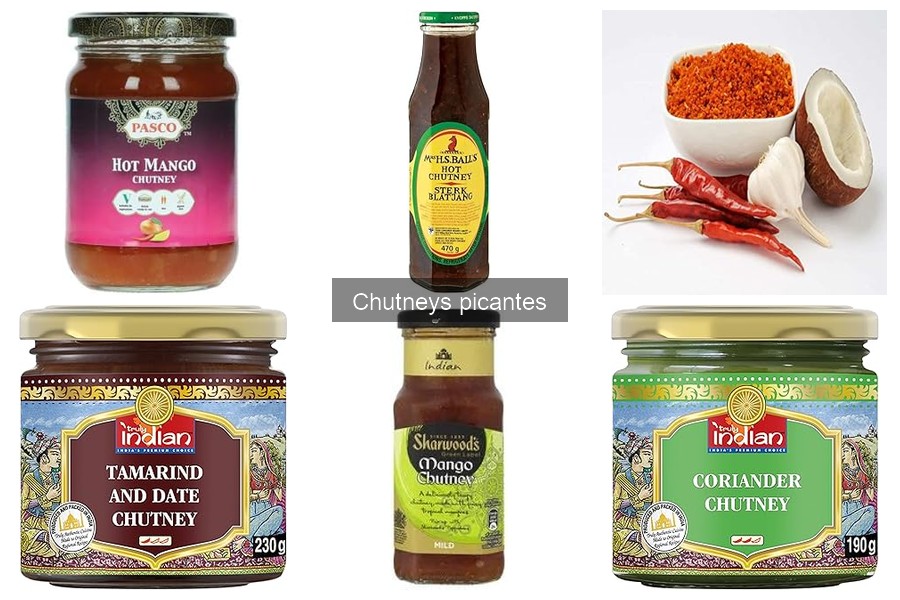 Diferencias entre chutneys picantes caseros y comprados