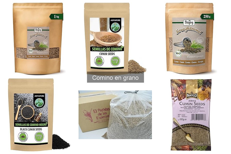 Diferencias entre comino en grano y comino molido
