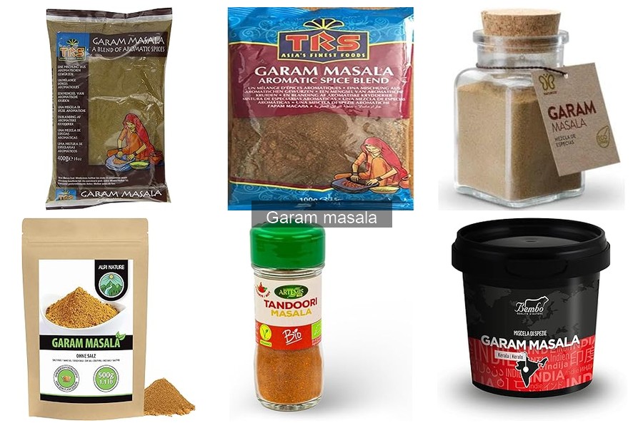 Diferencias entre Garam Masala y otros Masalas