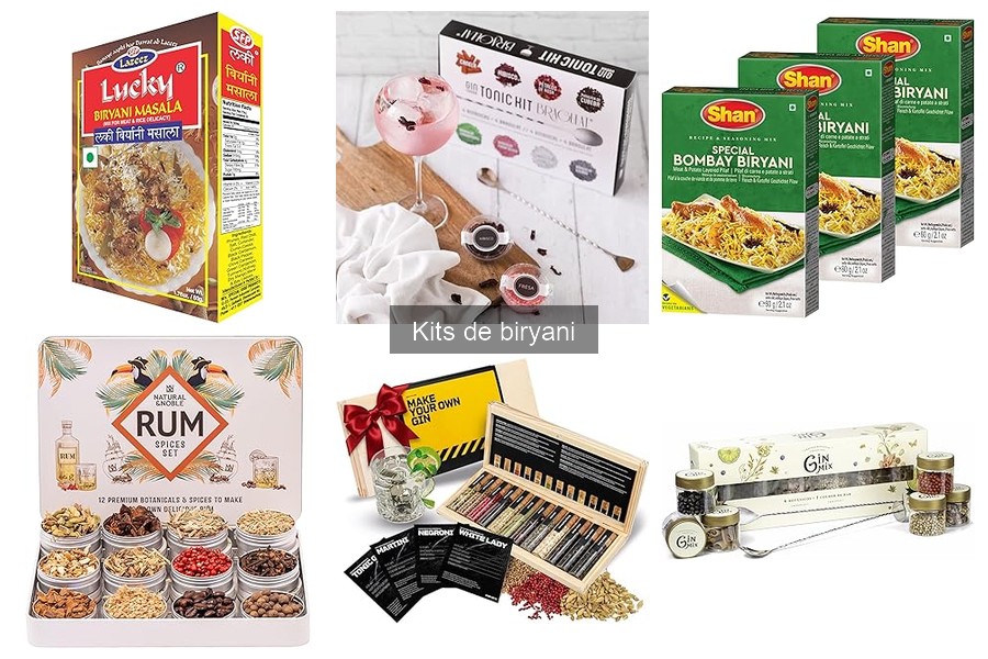 Diferencias entre kits de biryani vegetarianos y no vegetarianos