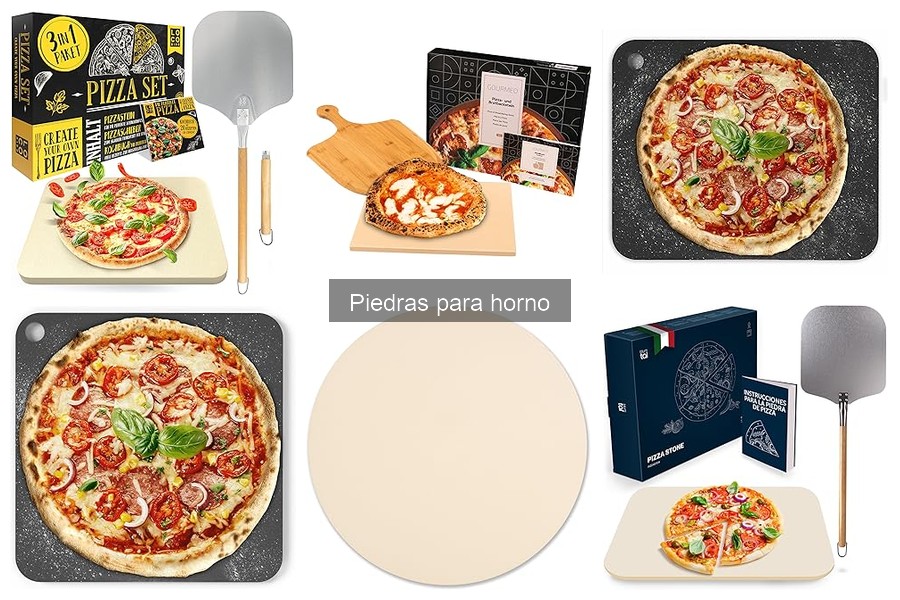 Diferencias entre piedras para horno y piedras de pizza