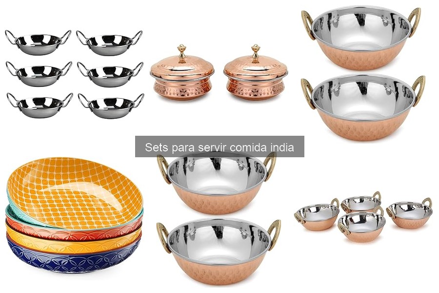 Diferencias entre sets de servir comida india y otros styles