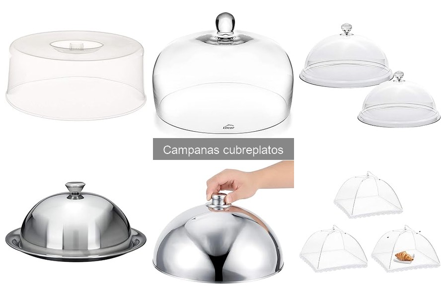 Dónde comprar campanas cubreplatos online: mejores opciones