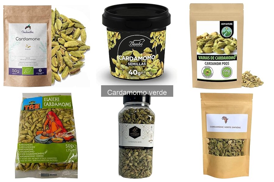 Dónde comprar cardamomo verde online y precios actuales