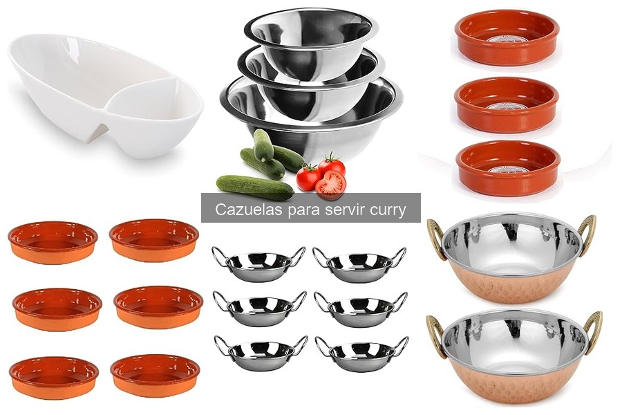 Dónde comprar cazuelas para servir curry en línea