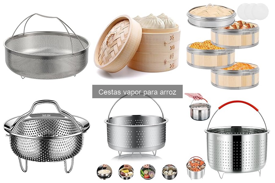 Dónde comprar cestas vapor para arroz a buen precio