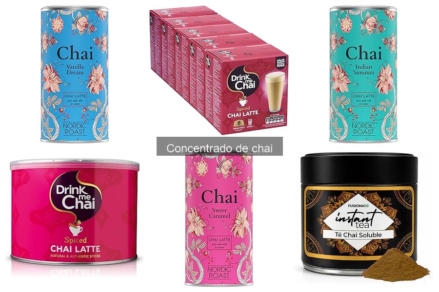 Dónde comprar concentrado de chai: las mejores opciones online