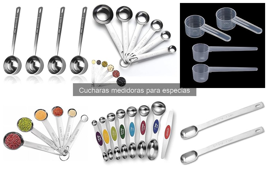 Dónde comprar cucharas medidoras para especias a buen precio