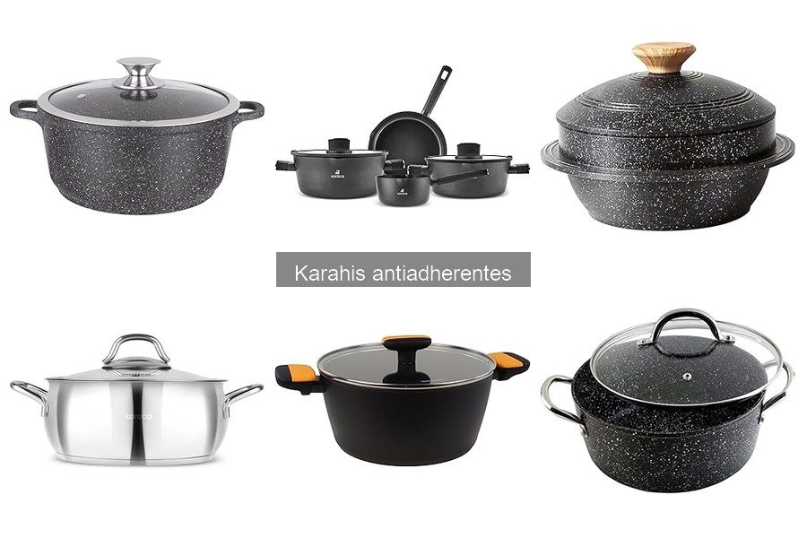 Dónde comprar karahis antiadherentes: mejores opciones