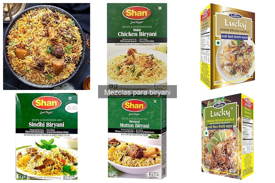 Dónde comprar mezclas para biryani al mejor precio