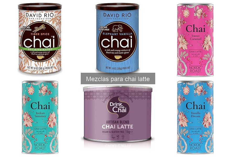 Dónde comprar mezclas para chai latte: opciones online y físicas