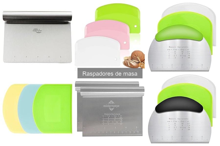 Dónde comprar raspadores de masa: las mejores opciones