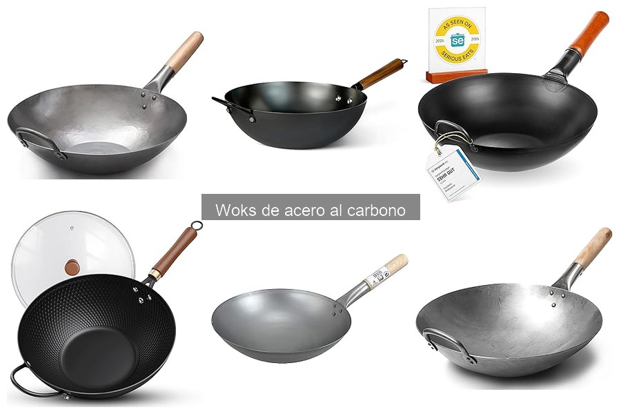 Dónde comprar un wok de acero al carbono a buen precio