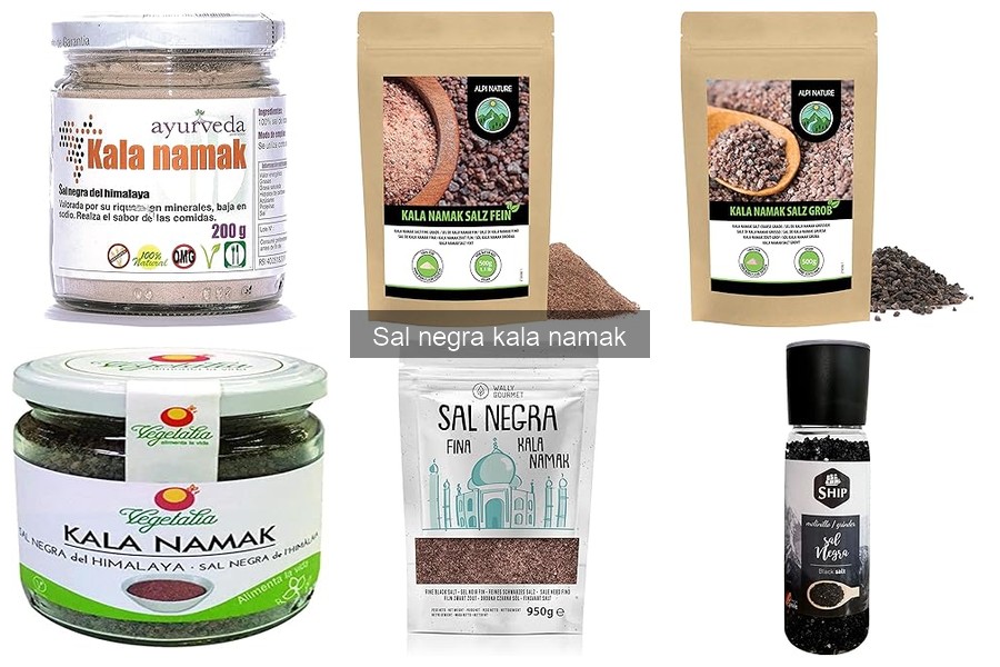 Efectos de la sal negra kala namak en la salud