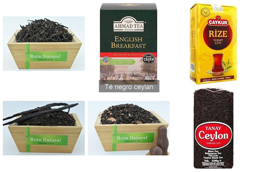 ** ¿El té negro Ceylán tiene cafeína? Descubre su contenido