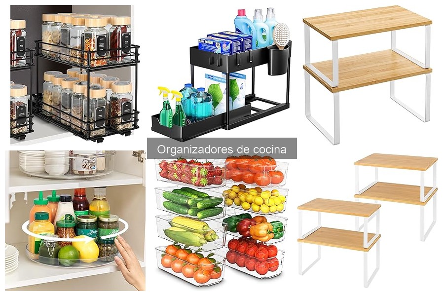 Elige el mejor organizador de cocina para tu espacio