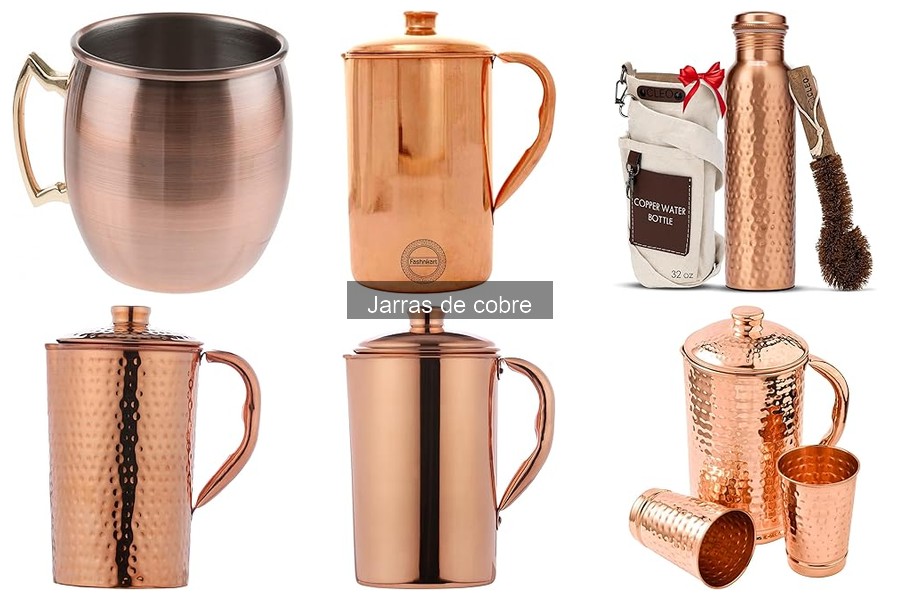 Encuentra las mejores jarras de cobre a buen precio