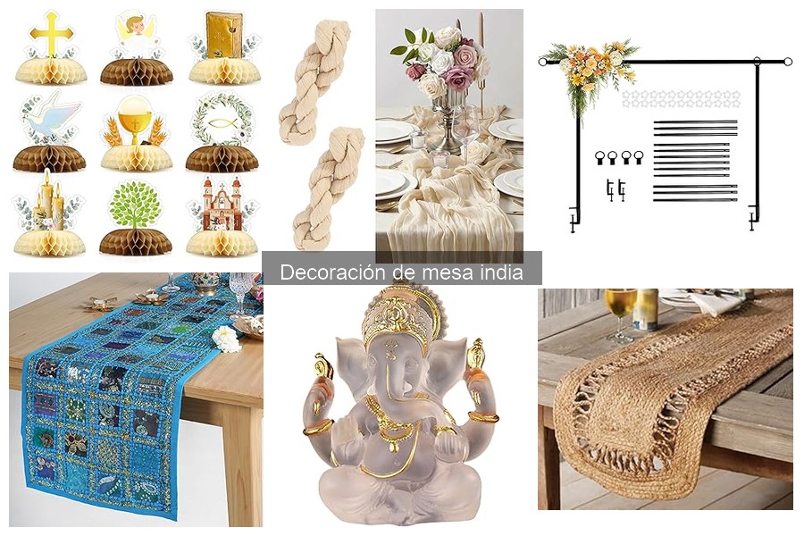 Errores comunes al elegir decoraciones para mesa india