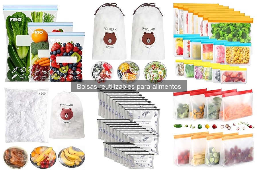 Errores comunes al usar bolsas reutilizables para alimentos